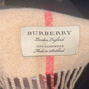 Burberry Cashmere Scarf